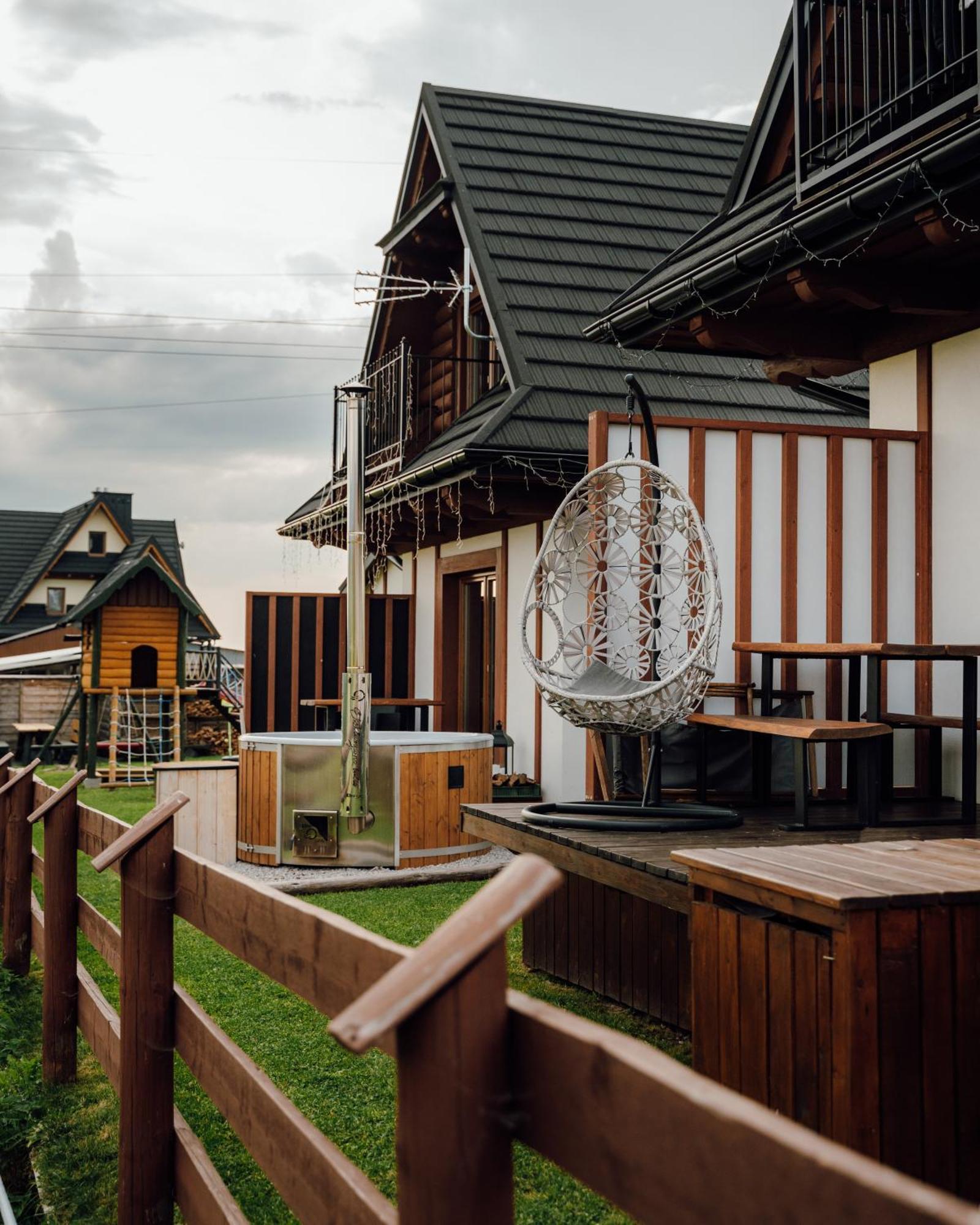 Lasschata - Domki W Gorach Z Balia Oraz Sauna Zakopane Eksteriør bilde