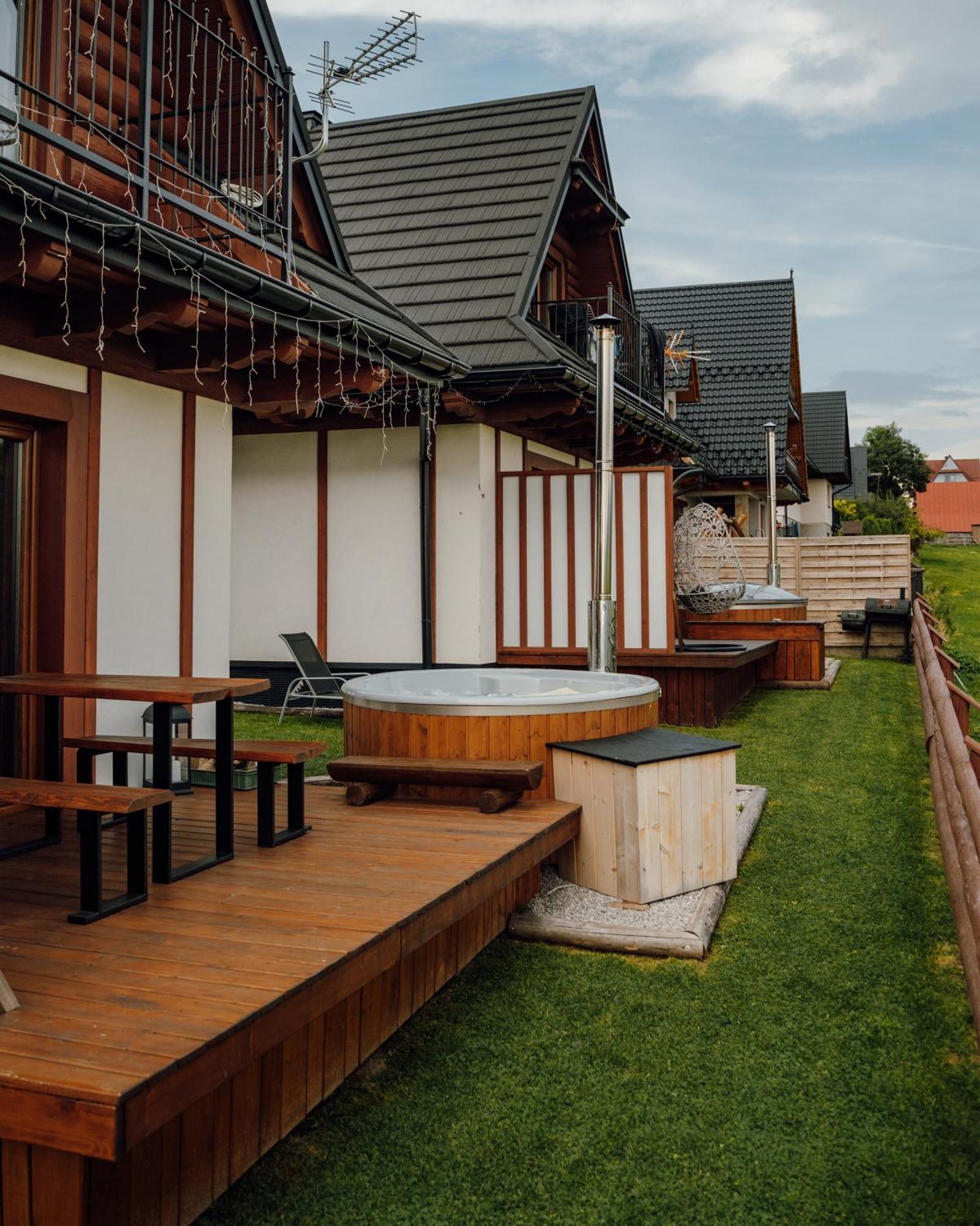Lasschata - Domki W Gorach Z Balia Oraz Sauna Zakopane Eksteriør bilde