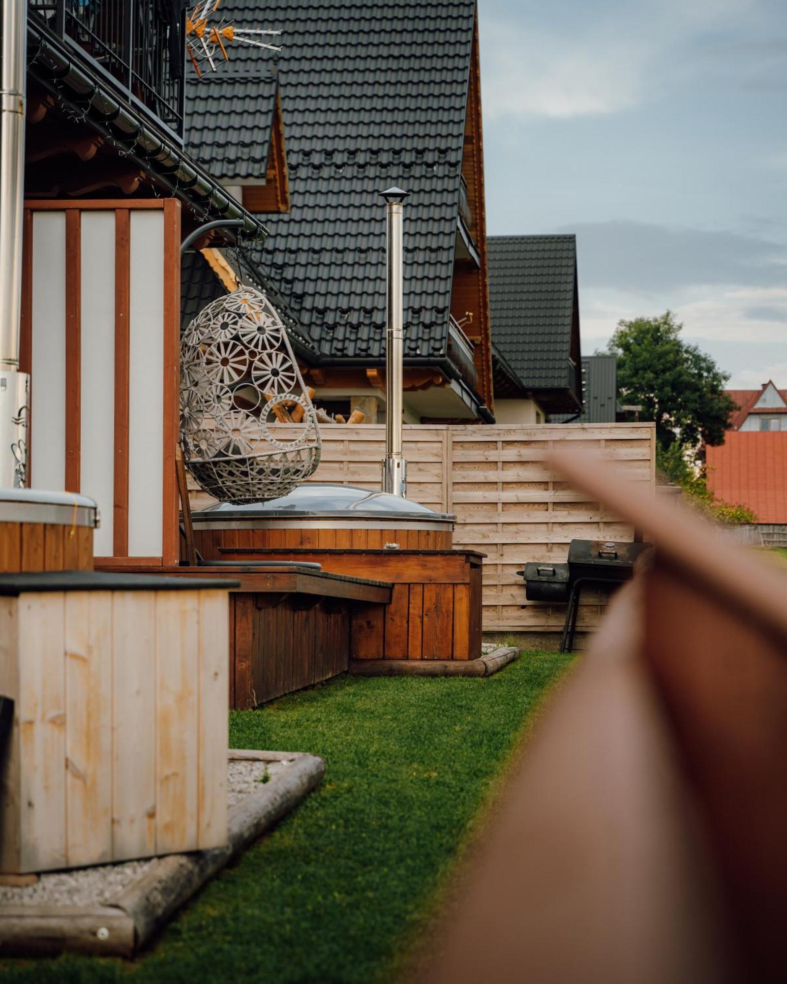 Lasschata - Domki W Gorach Z Balia Oraz Sauna Zakopane Eksteriør bilde